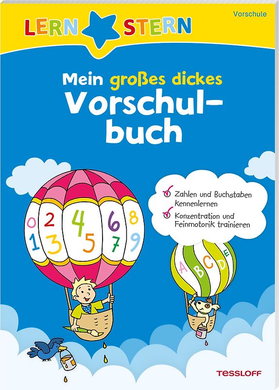 LERNSTERN. Mein großes dickes Vorschulbuch