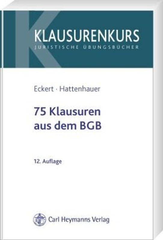 75 Klausuren aus dem BGB