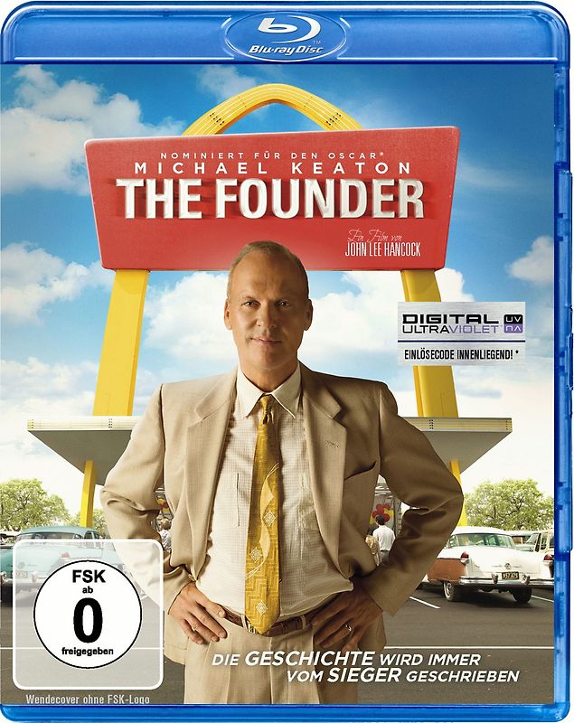 The Founder Blu-ray Disc