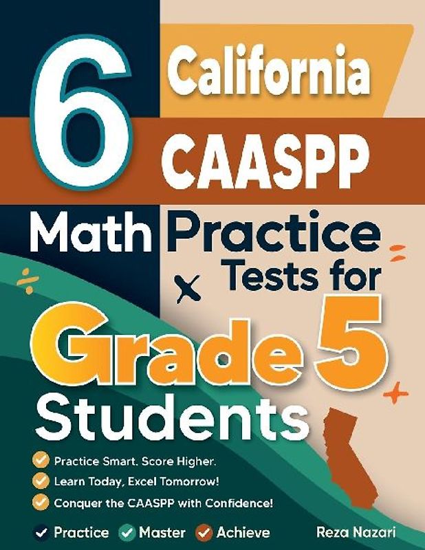 6 California CAASPP Grade 5 Math Practice Tests