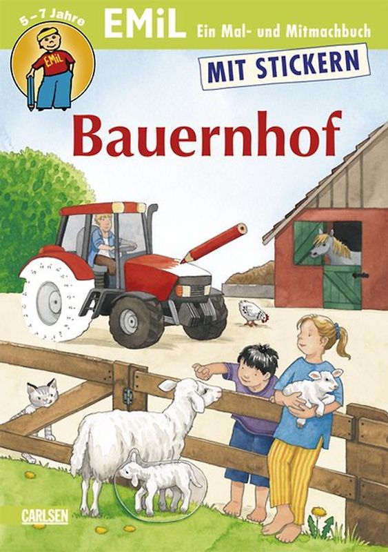 Mal- und Mitmachbuch: Bauernhof