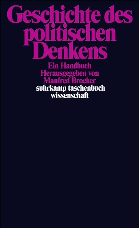 Geschichte des politischen Denkens