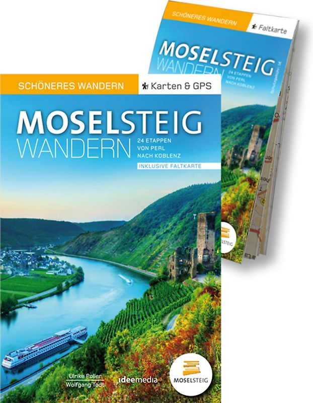 Moselsteig – Schöneres Wandern Pocket. GPS, Detailkarten, Höhenprofile, Smartphone-Anbindung, aktuellste Trasse