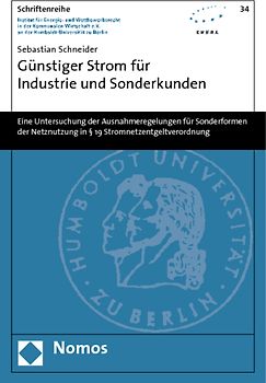 Günstiger Strom für Industrie und Sonderkunden