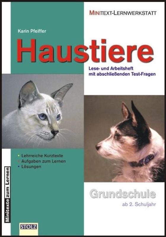 Haustiere. Lehrreiche Kurztexte zum Lesen, Schreiben, Lernen