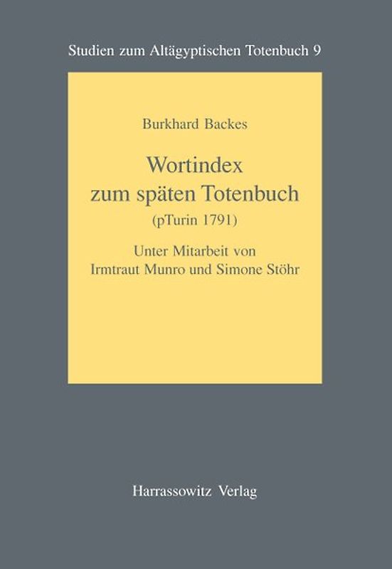 Das altägyptische "Zweiwegebuch"