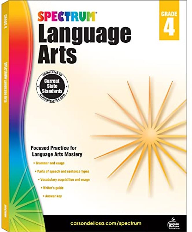 Spectrum Language Arts, Grade 4: Volume 35