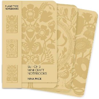 Nina Pace Set of 3 Mini Craft Notebooks