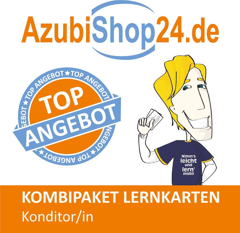 Kombi-Paket Konditor Lernkarten