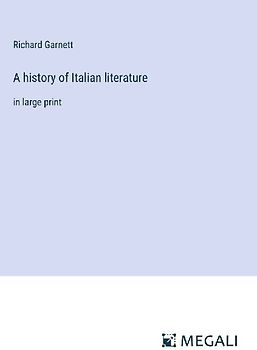 A history of Italian literature