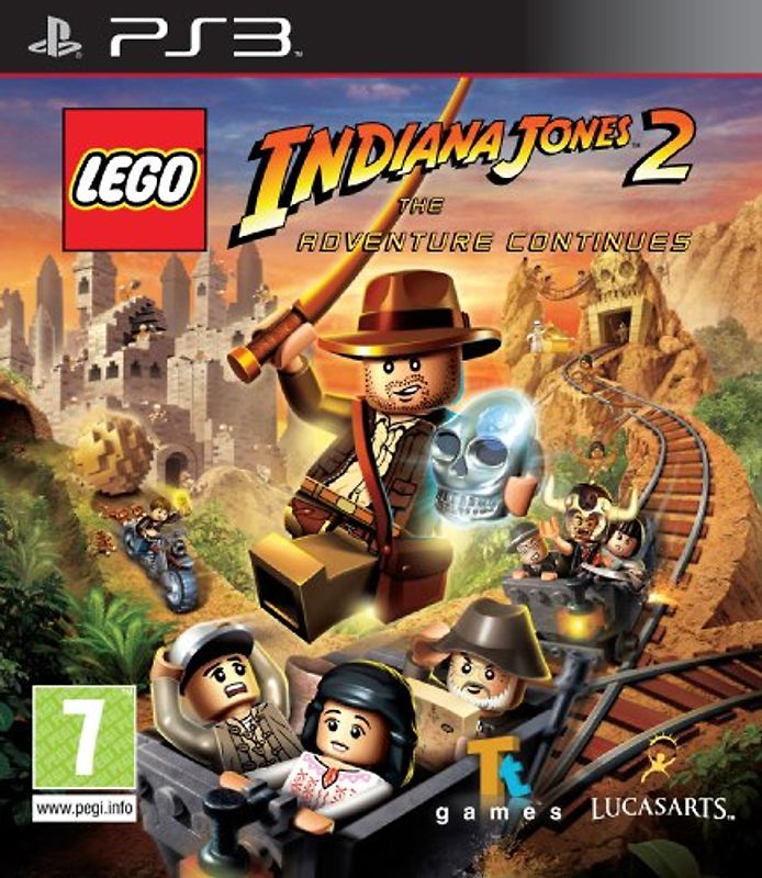 Lego Indiana Jones 2: The Adventure Continues [Internationale Version] PlayStation 3