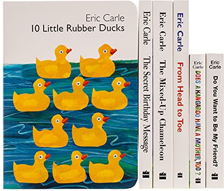 Eric Carle Six Classic Board Books Box Set (World of Eric Carle)