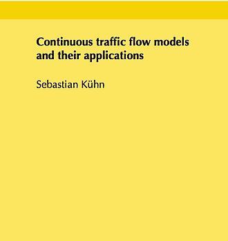 Continuous traffic flow models and their applications