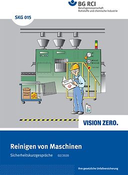 SKG 015 Reinigen von Maschinen mit Wimmelbild