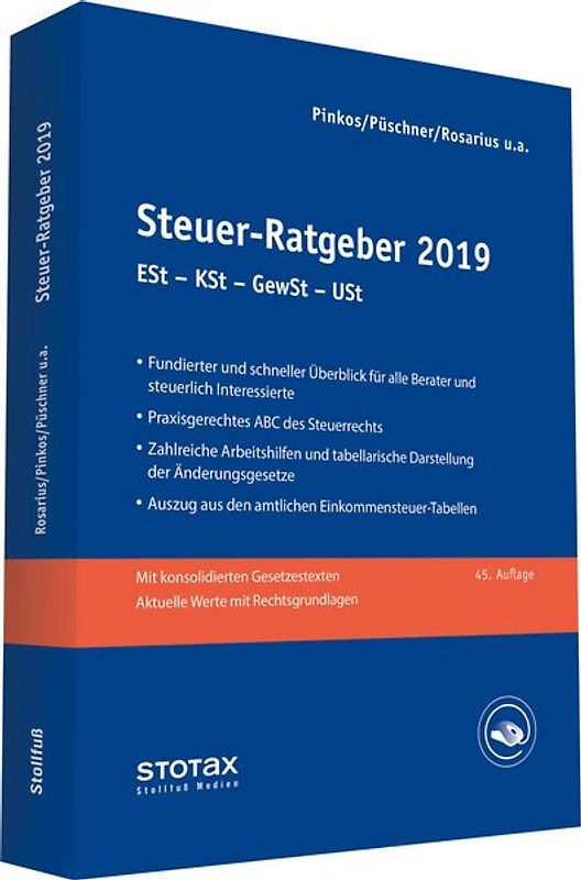 Steuer-Ratgeber 2019