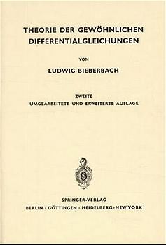 Theorie der Gewöhnlichen Differentialgleichungen