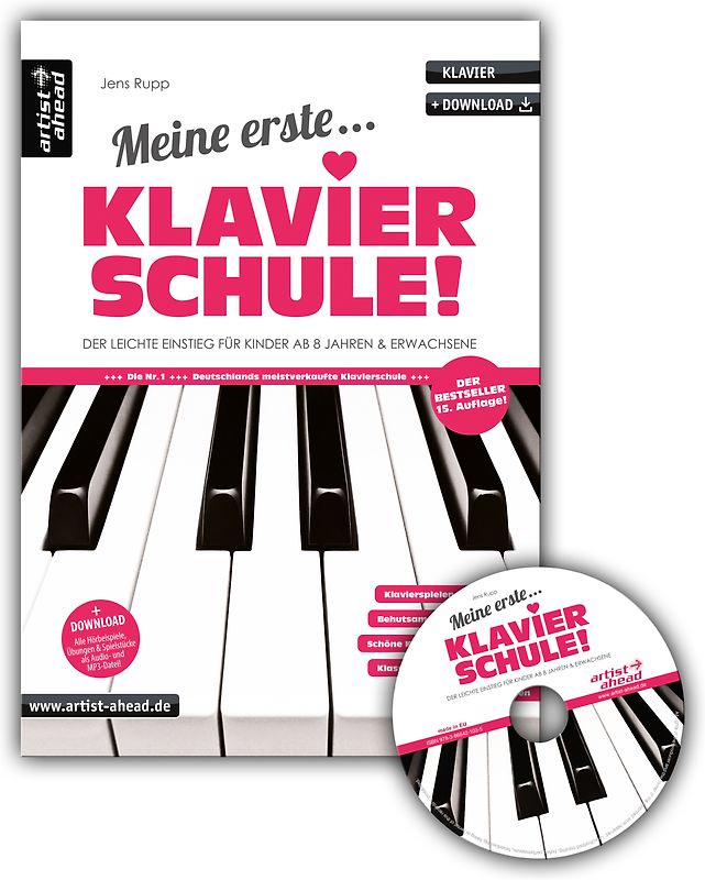 Meine erste Klavierschule + Audio-CD!