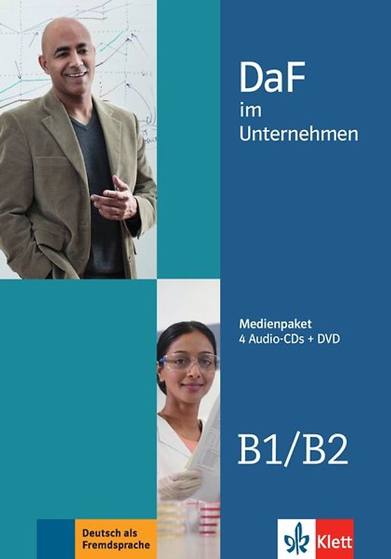 DaF im Unternehmen B1-B2. Medienpaket (4 Audio-CDs + DVD)