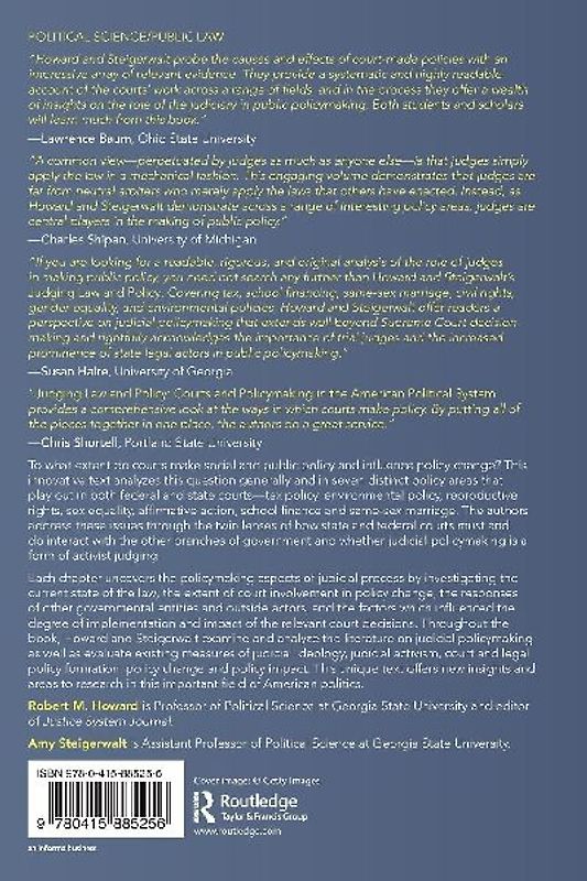 Judging Law and Policy