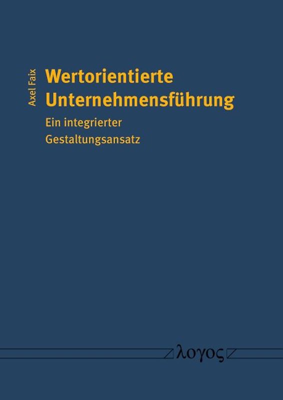 Wertorientierte Unternehmensführung