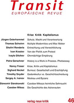 Transit 46. Europäische Revue