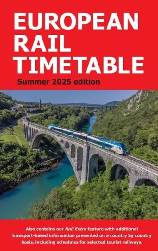European Rail Timetable Summer 2025