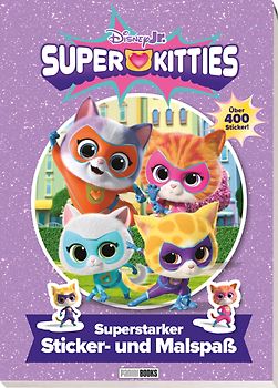 Disney Junior SuperKitties: Superstarker Sticker- und Malspaß