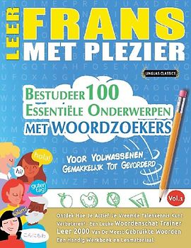 LEER FRANS MET PLEZIER - VOOR VOLWASSENEN