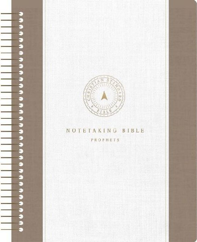 CSB Spiral-Bound Notetaking Bible, Optimal Type, Prophets
