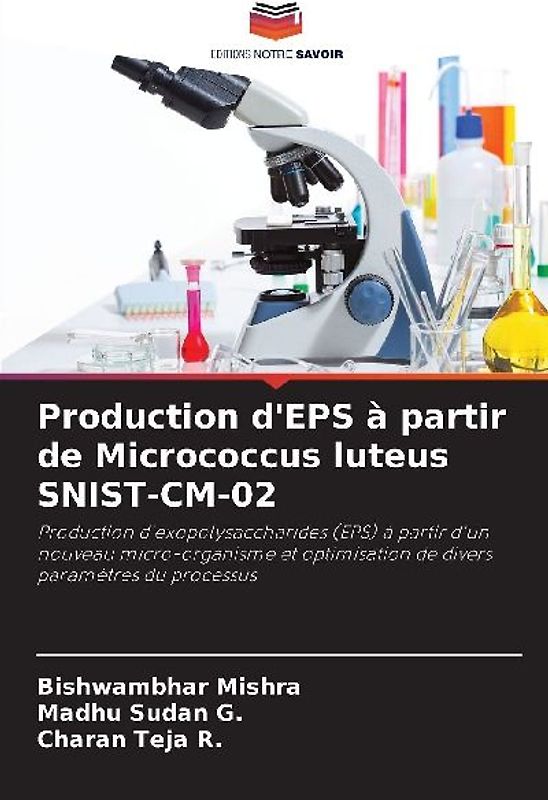 Production d'EPS à partir de Micrococcus luteus SNIST-CM-02