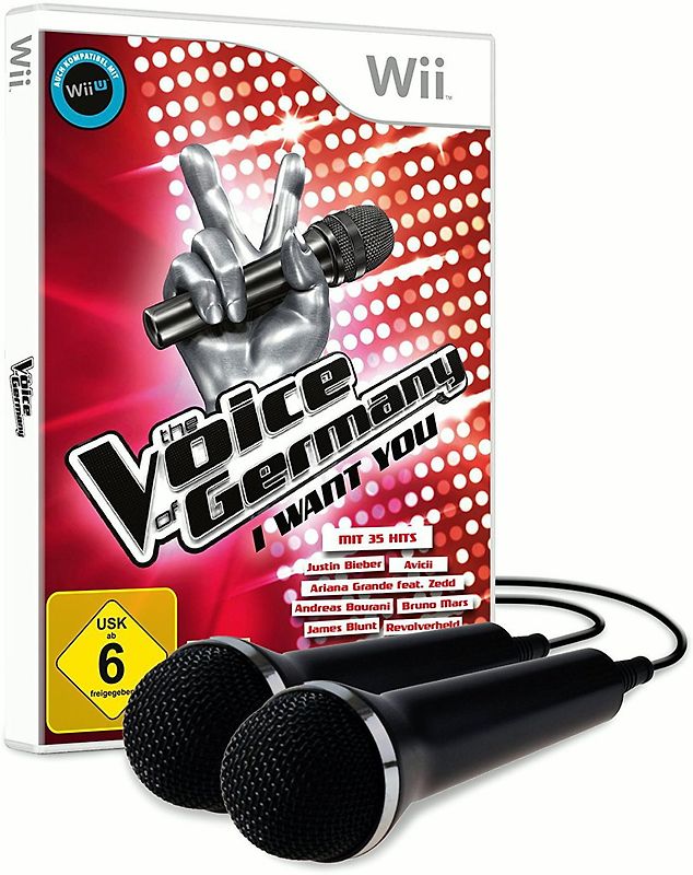 The Voice Of Germany: I Want You [inkl. 2 Mikrofone] Nintendo Wii