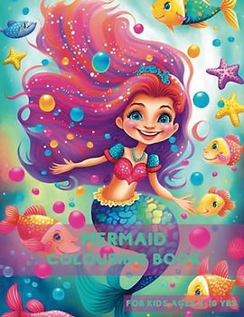 Mermaid Colouring Book for Kids ages 6-10: Fun Mermaid Colouring Designs