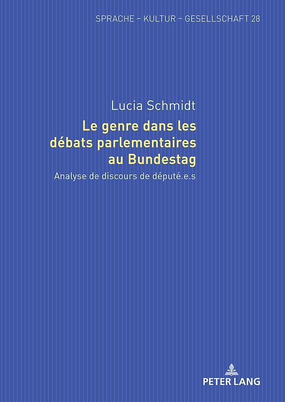 Le genre dans les débats parlementaires au Bundestag