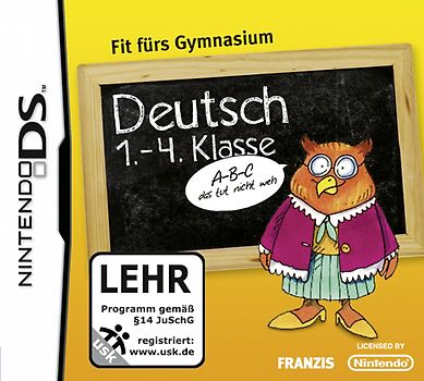 Deutsch 1.-4.Klasse Fit fürs Gymnasium Nintendo DS
