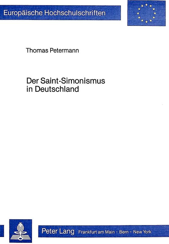 Der Saint-Simonismus in Deutschland