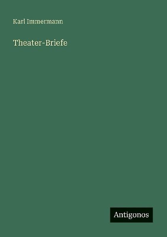 Theater-Briefe