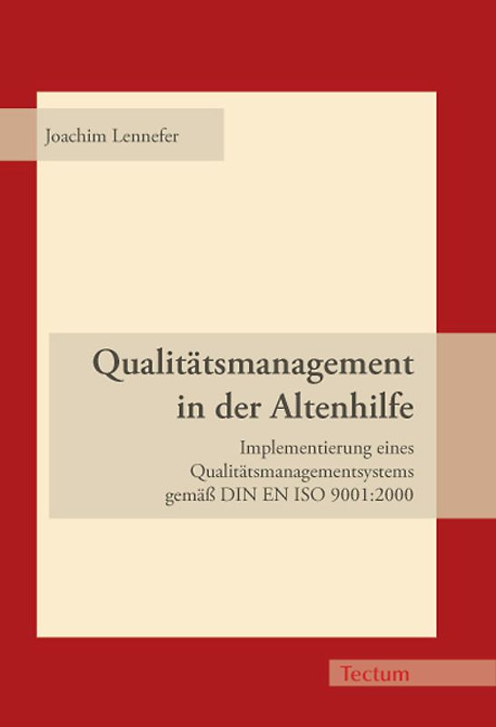 Qualitätsmanagement in der Altenhilfe