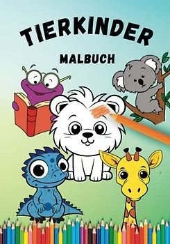 Tierkinder Malbuch
