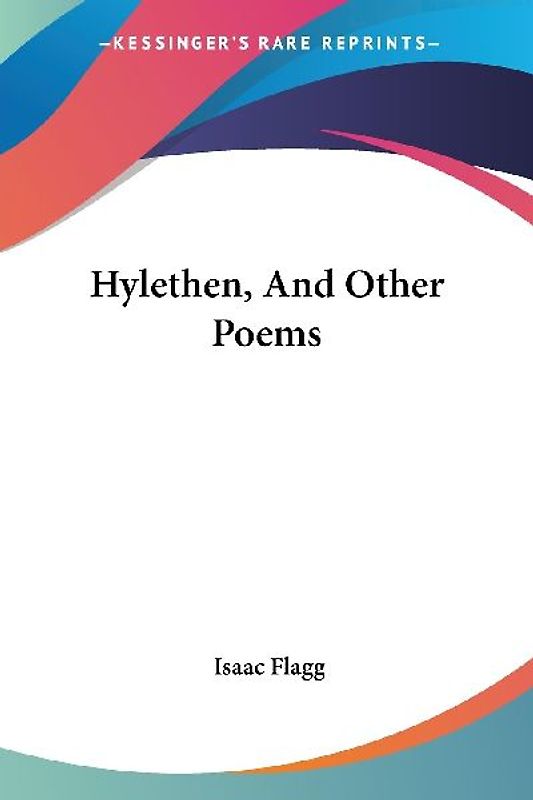 Hylethen, And Other Poems