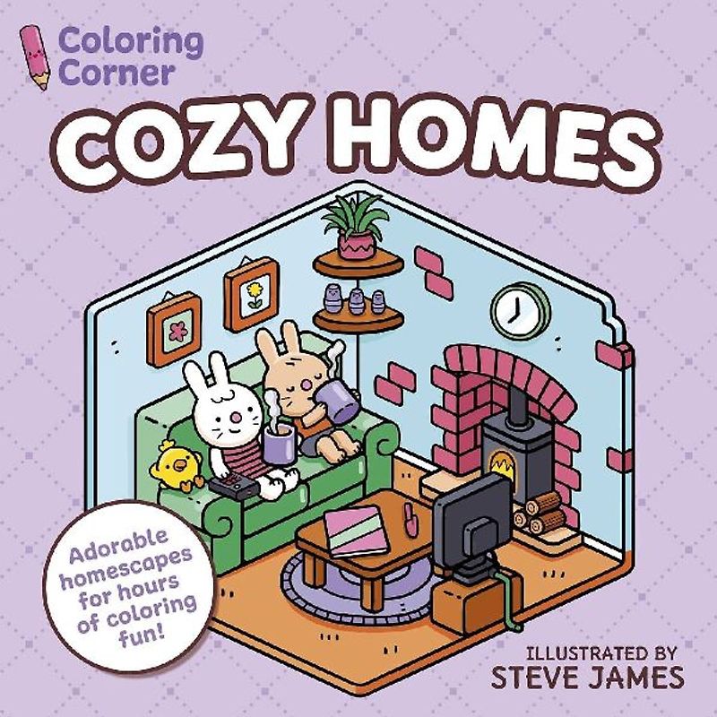 Coloring Corner: Cozy Homes