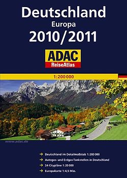 ADAC ReiseAtlas Deutschland/Europa 2010/2011