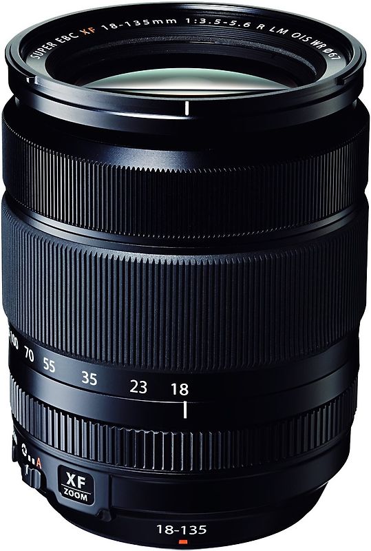 Fujifilm XF 18-135 mm F3.5-5.6 LM OIS R WR 67 mm Objectif (adapté à Fujifilm X) noir