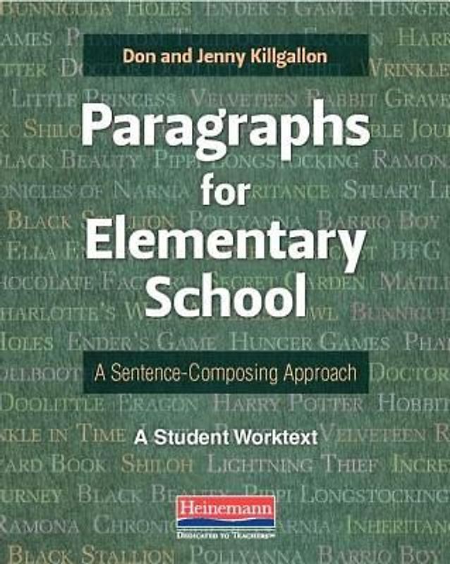 Paragraphs for Elementary School