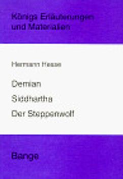 Demian /Siddhartha /Der Steppenwolf