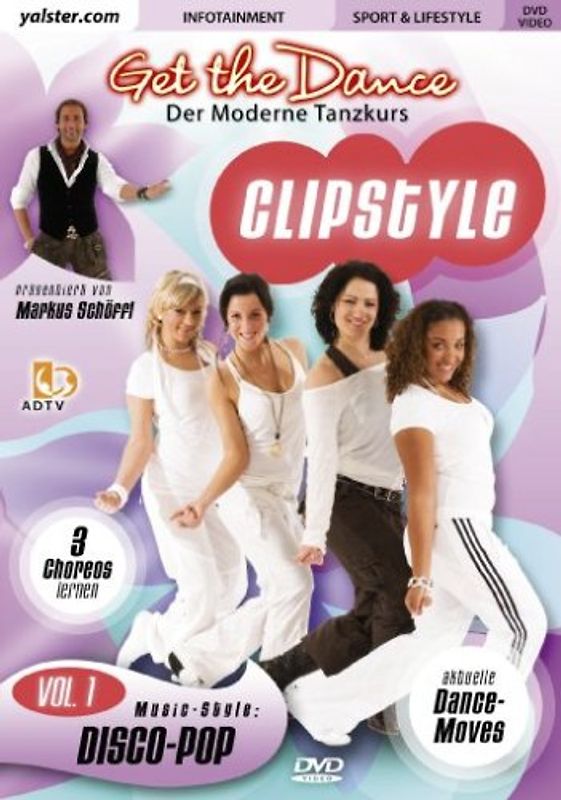Get the Dance - Clipstyle Vol. 1/Disco-Pop DVD