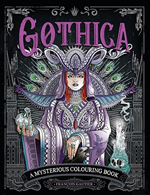 Dark Art Gothica: A Horror Colouring Book
