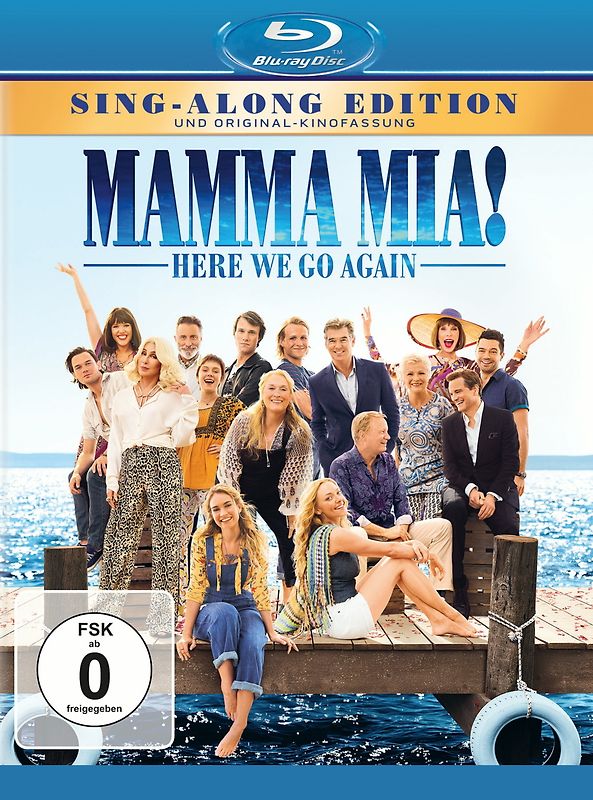 Mamma Mia: Here We Go Again! Blu-ray Disc
