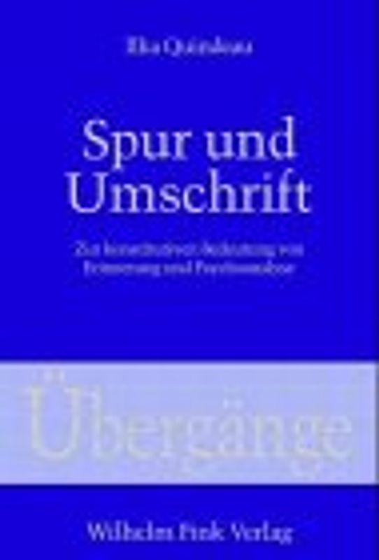 Spur und Umschrift