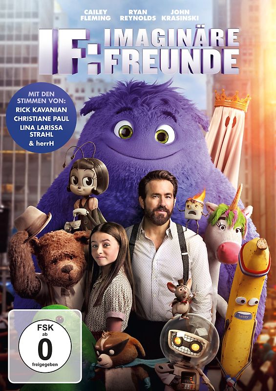 IF: Imaginäre Freunde DVD