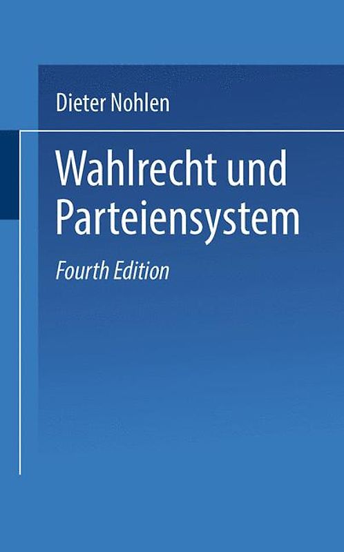 Wahlrecht und Parteiensystem